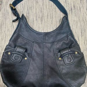 Lucky brand, lamb leather hobo,